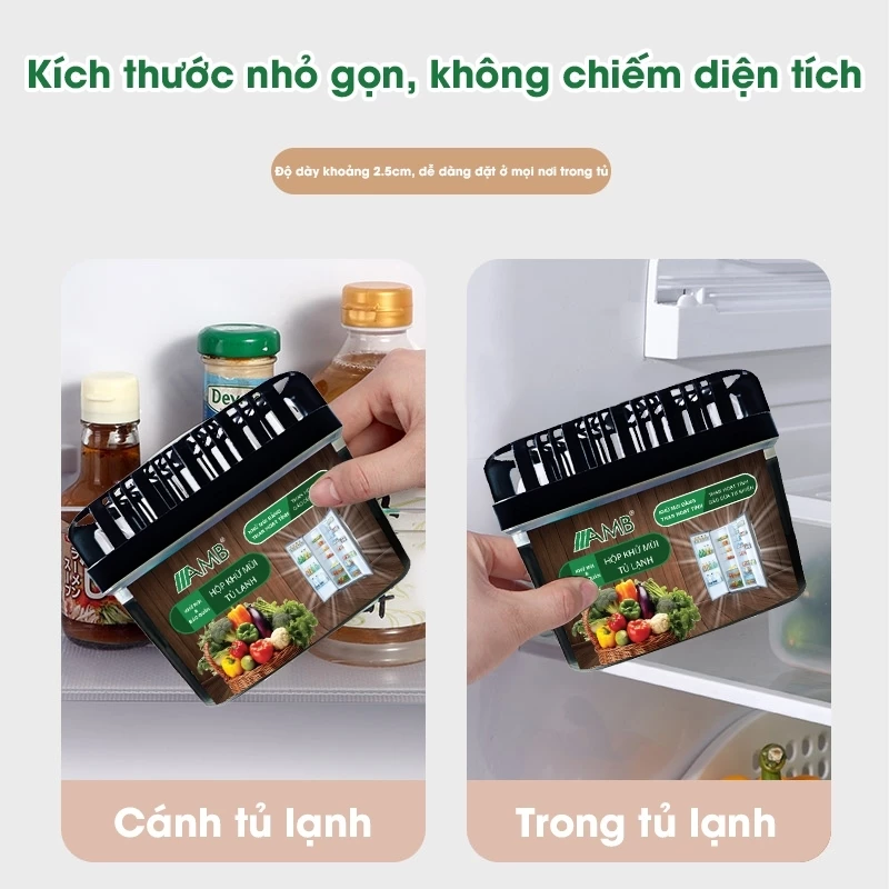 Hộp khử mùi tủ lạnh AMB