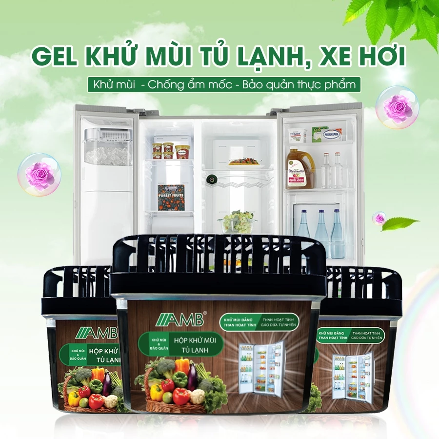 Hộp khử mùi tủ lạnh AMB