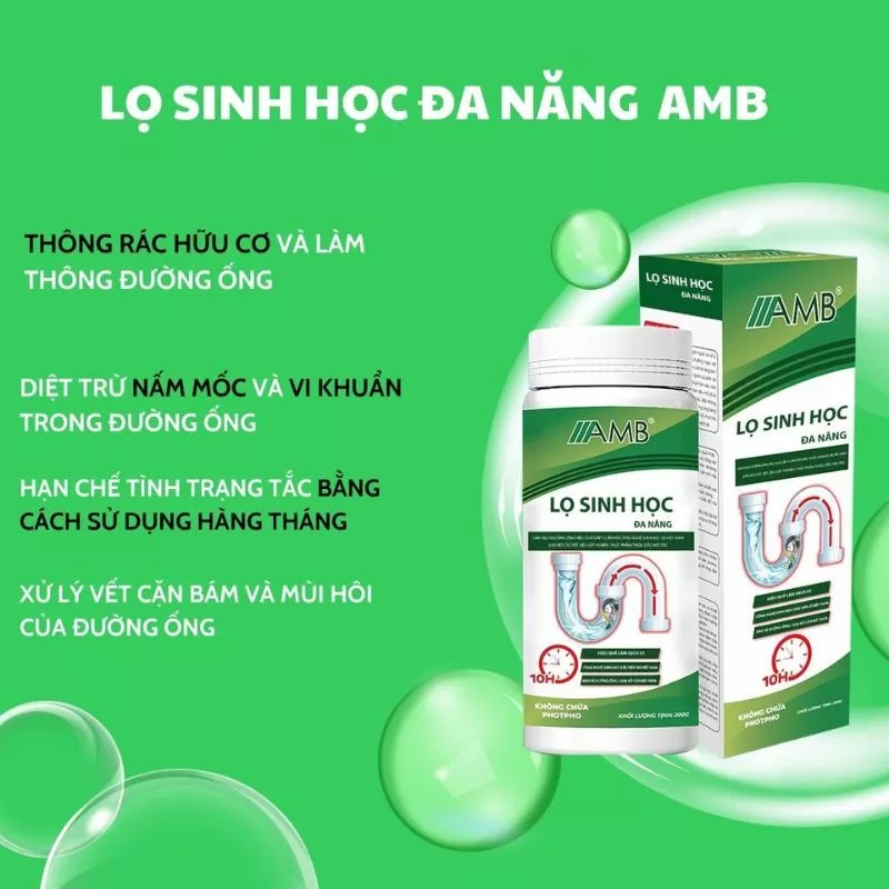 Bột thông cống AMB